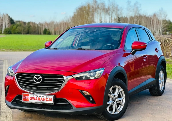 Mazda CX-3 cena 58900 przebieg: 128454, rok produkcji 2016 z Wolbrom małe 562